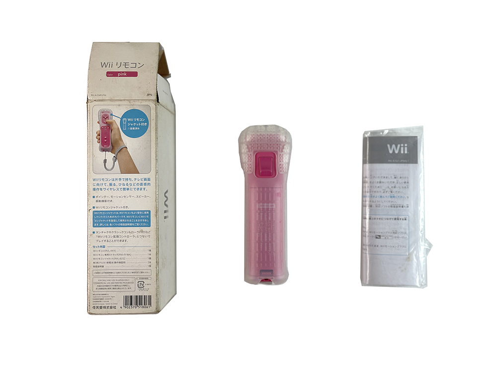 Nintendo Wii Remote Motion Controller PINK (JPN Ver)