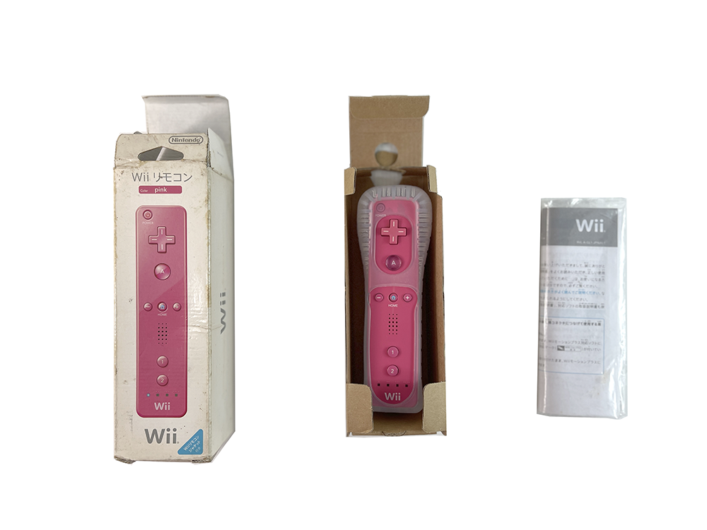 Nintendo Wii Remote Motion Controller PINK (JPN Ver)