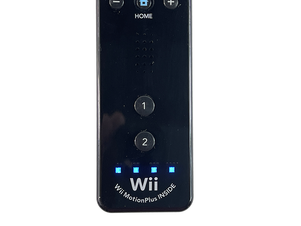 Nintendo Wii Controller + Wii MotionPlus BLACK RVL-003 (JPN Ver)