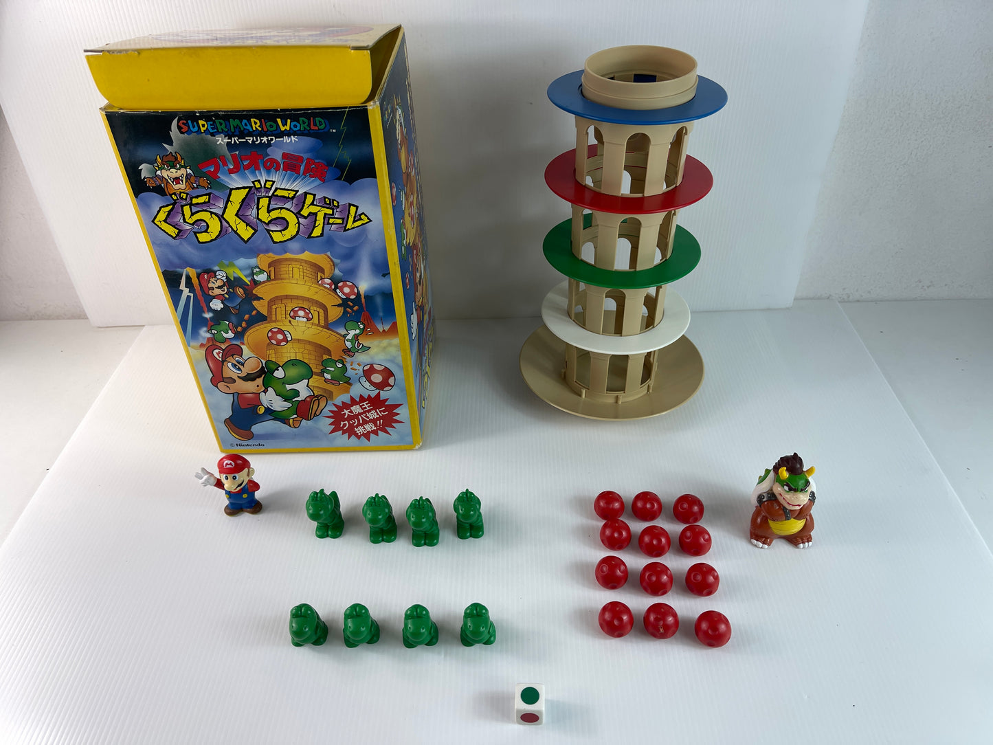 1993 Kawada Super Mario World no Bouken Guragura Game (Balancing Tower Game)