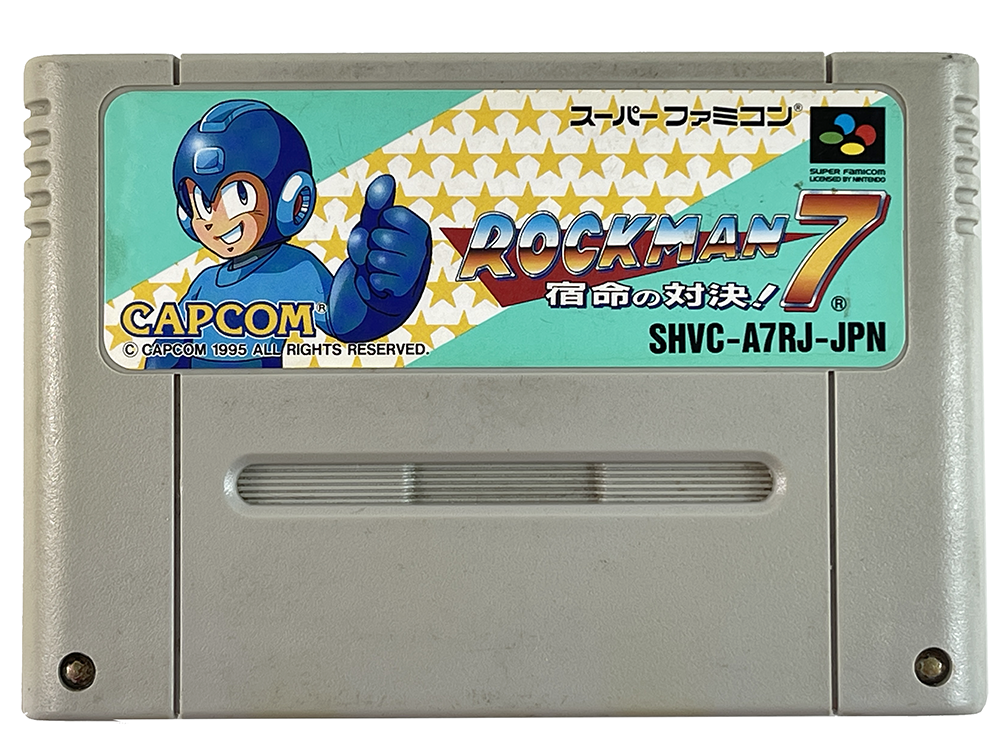 SFC Rockman 7  (JPN Ver, Loose Cartridge)