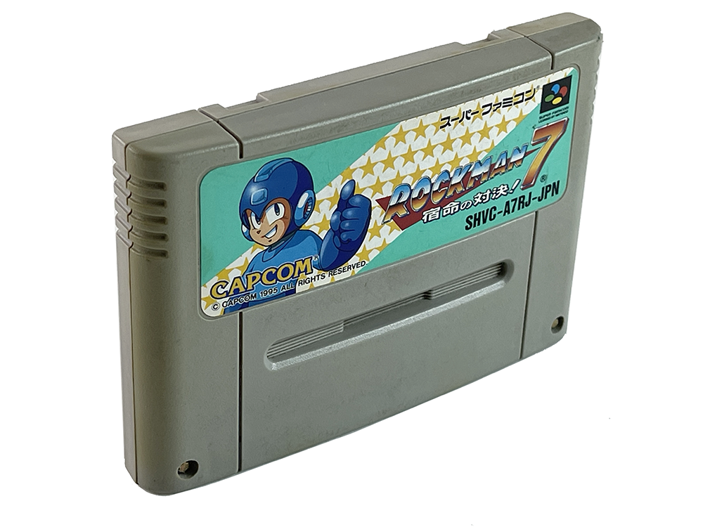 SFC Rockman 7  (JPN Ver, Loose Cartridge)