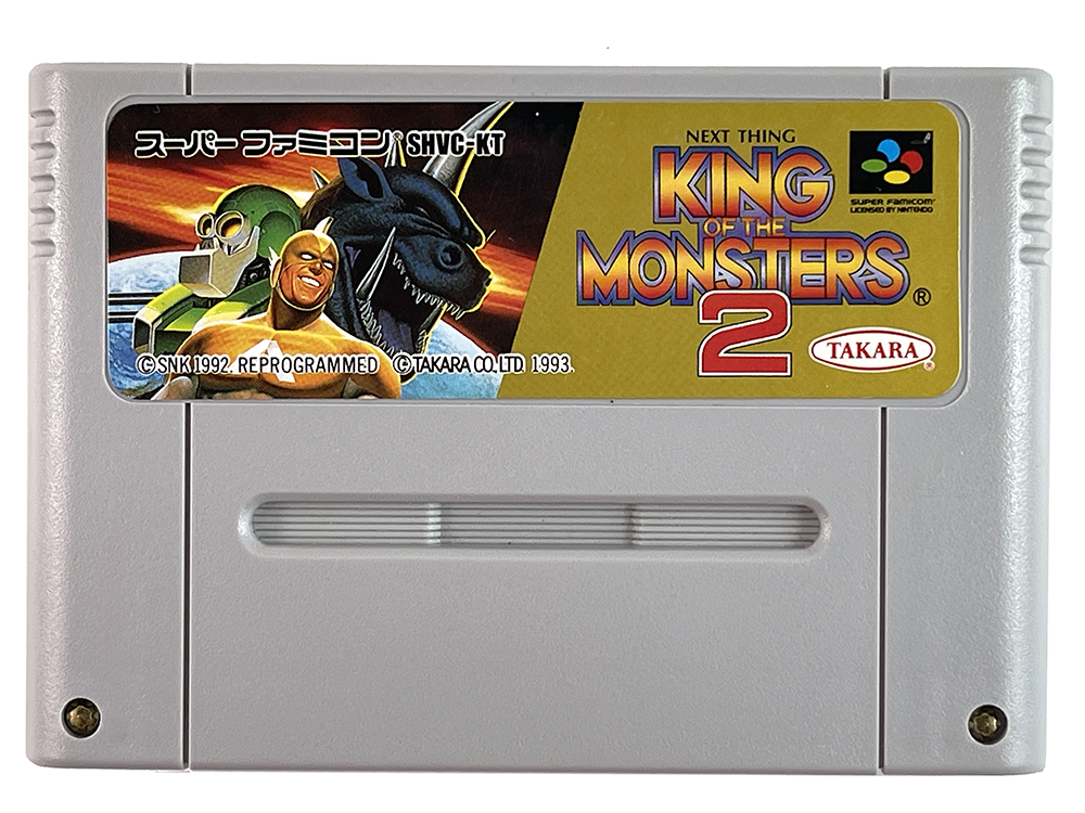 SFC King of the Monsters 2 (JPN Ver, Loose Cartridge)