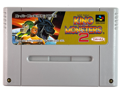 SFC King of the Monsters 2 (JPN Ver, Loose Cartridge)