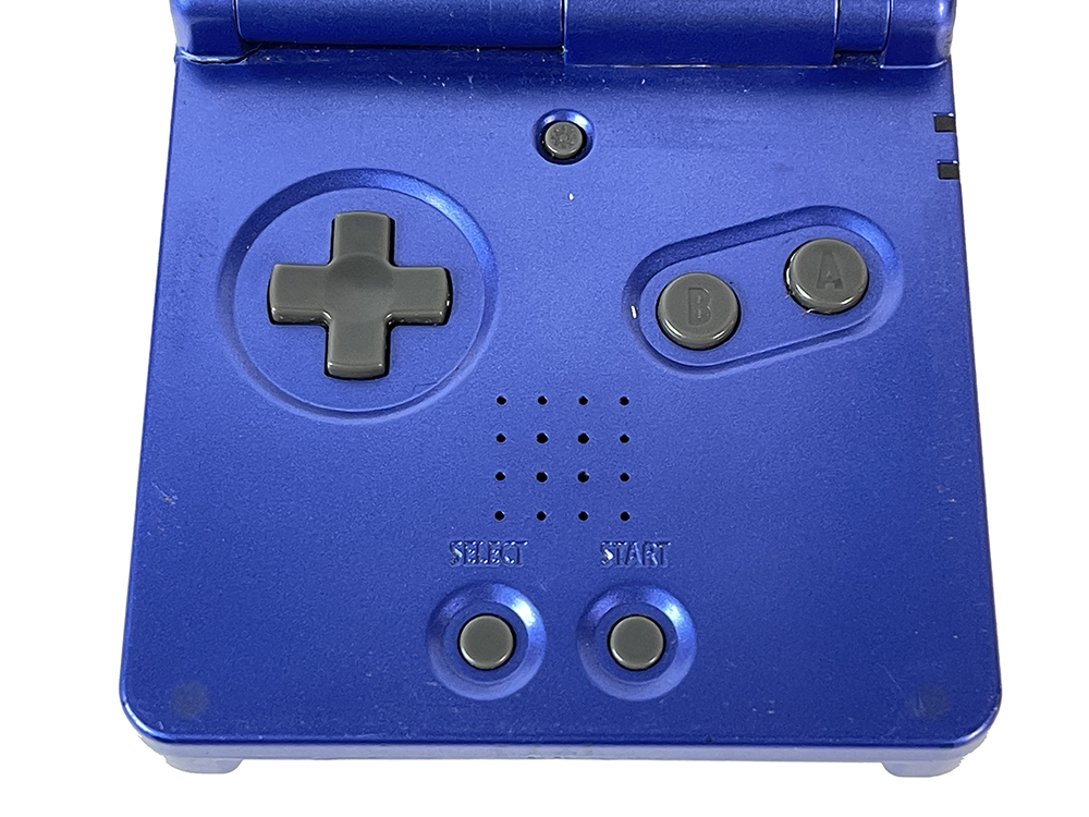 Nintendo Gameboy Advance SP AGS-001 Blue XJH10393439 (Worn out screen)