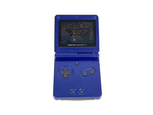 Nintendo Gameboy Advance SP AGS-001 Blue XJH12747080 (Bobble on screen)