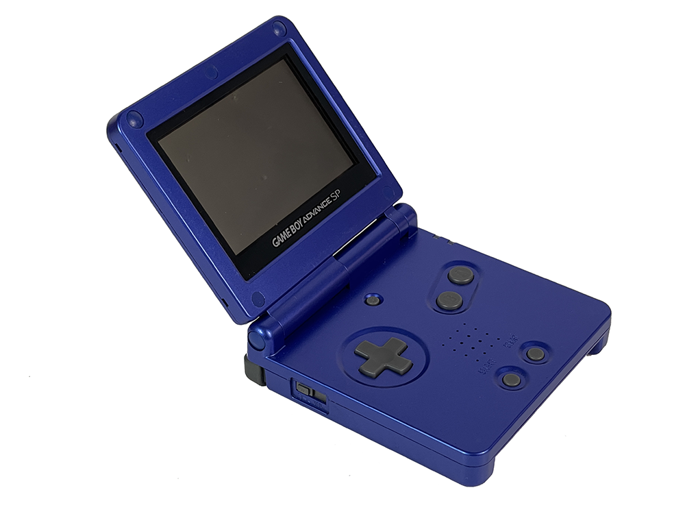 Nintendo Gameboy Advance SP AGS-001 Blue XJH12747080 (Bobble on screen)