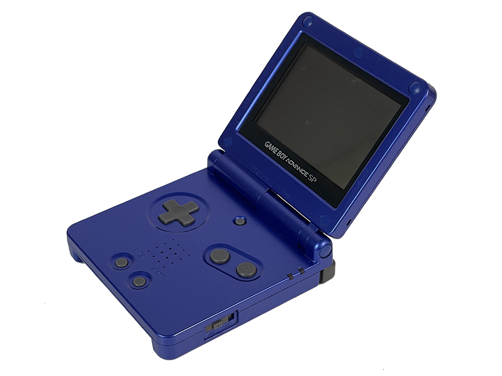 Nintendo Gameboy Advance SP AGS-001 Blue XJH12747080 (Bobble on screen)