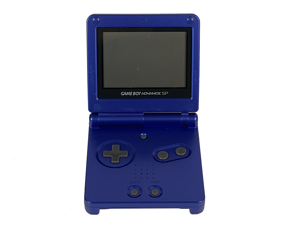 Nintendo Gameboy Advance SP AGS-001 Blue XJH12747080 (Bobble on screen)