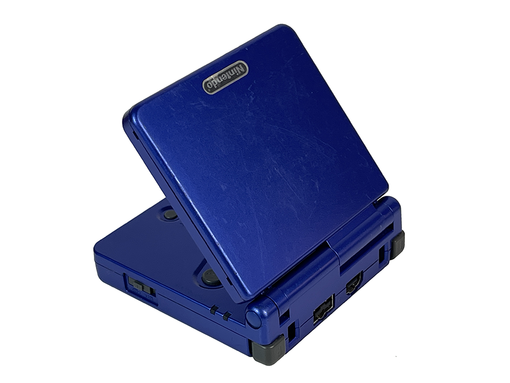 Nintendo Gameboy Advance SP AGS-001 Blue XJH12747080 (Bobble on screen)