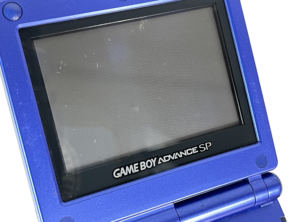 Nintendo Gameboy Advance SP AGS-001 Blue XJH12747080 (Bobble on screen)