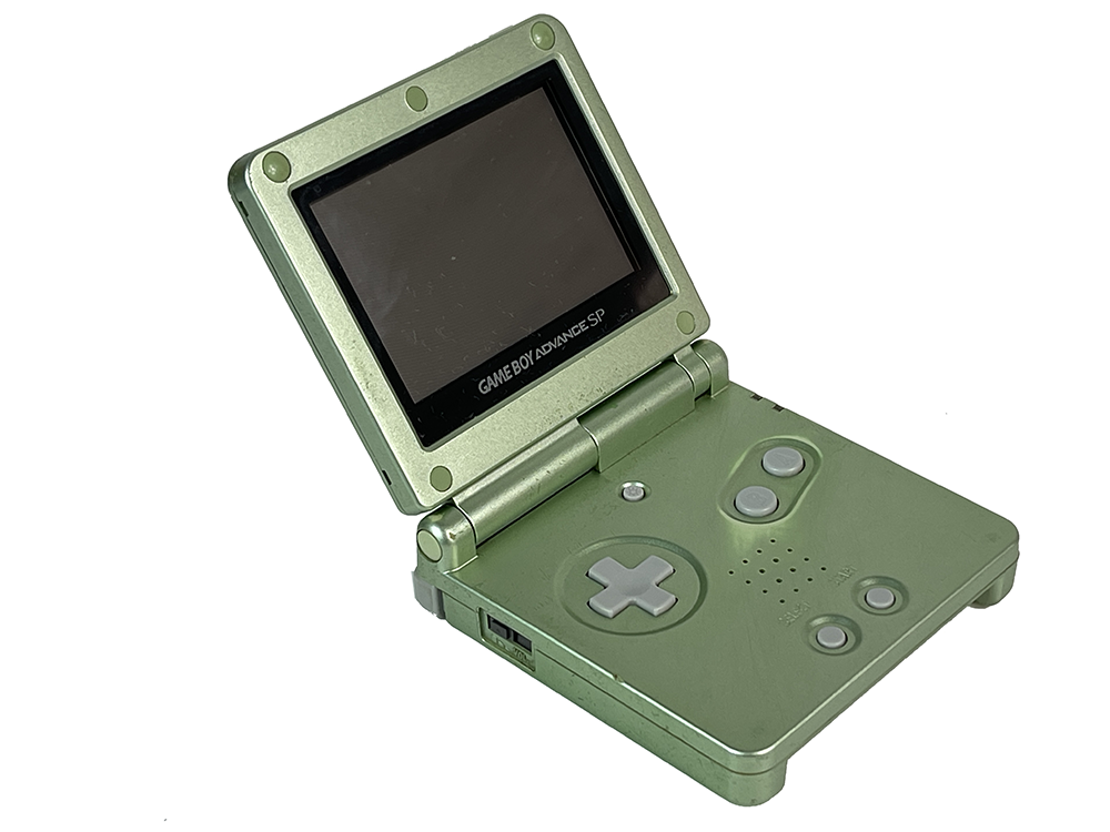 Nintendo Gameboy Advance SP AGS-001 Green XJH15141555 (Dim screen)