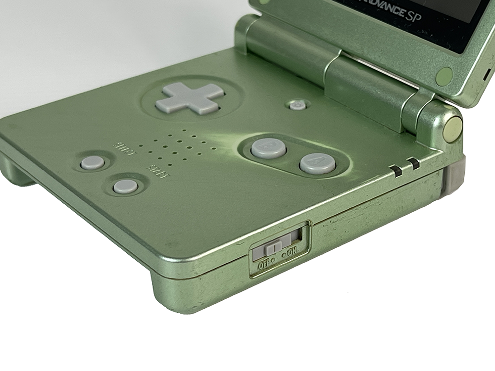 Nintendo Gameboy Advance SP AGS-001 Green XJH15141555 (Dim screen)