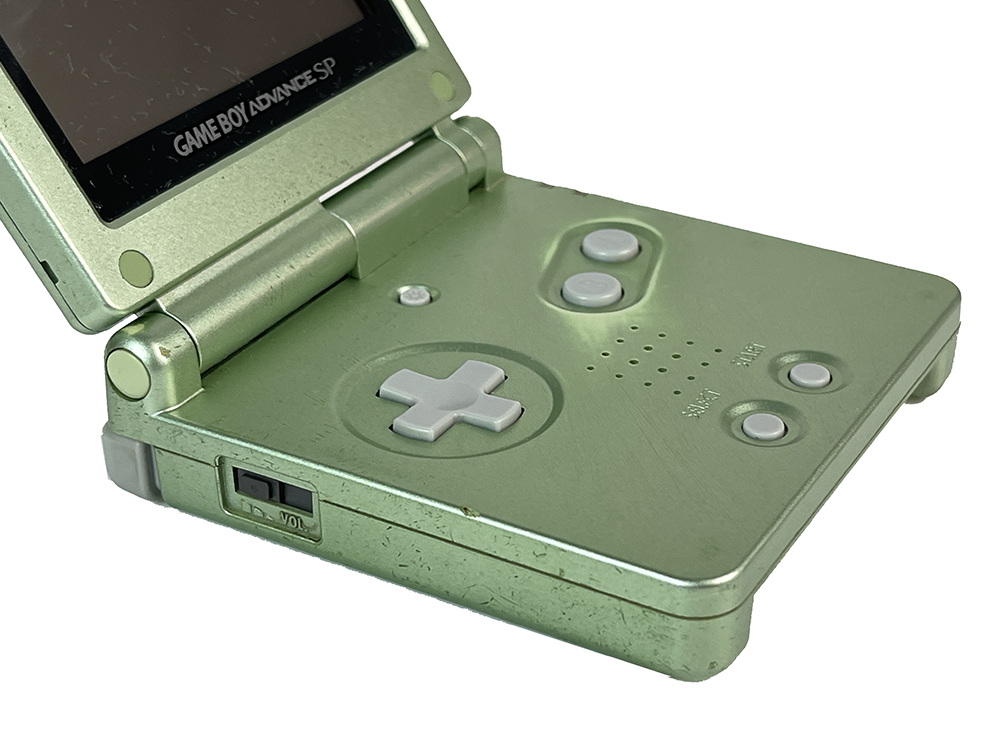 Nintendo Gameboy Advance SP AGS-001 Green XJH15141555 (Dim screen)