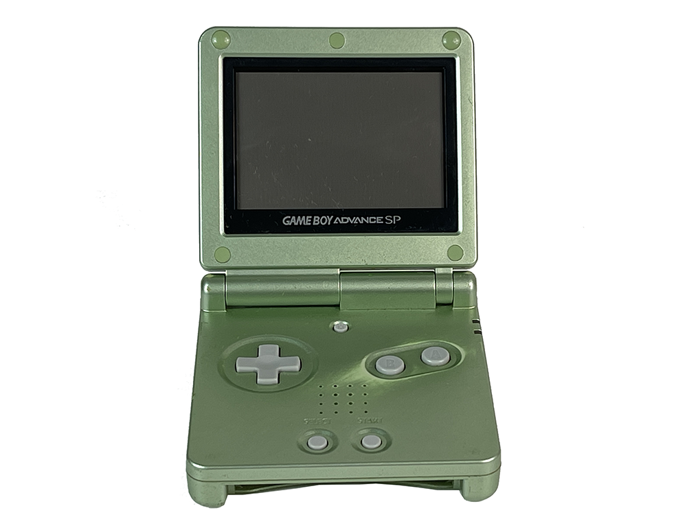 Nintendo Gameboy Advance SP AGS-001 Green XJH15141555 (Dim screen)