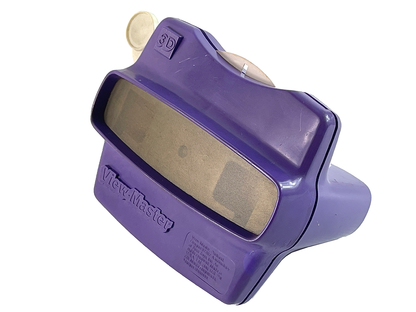 1980 TYCO VIEW MASTER 3D (Purple) w/ GASTON the Villain Reel