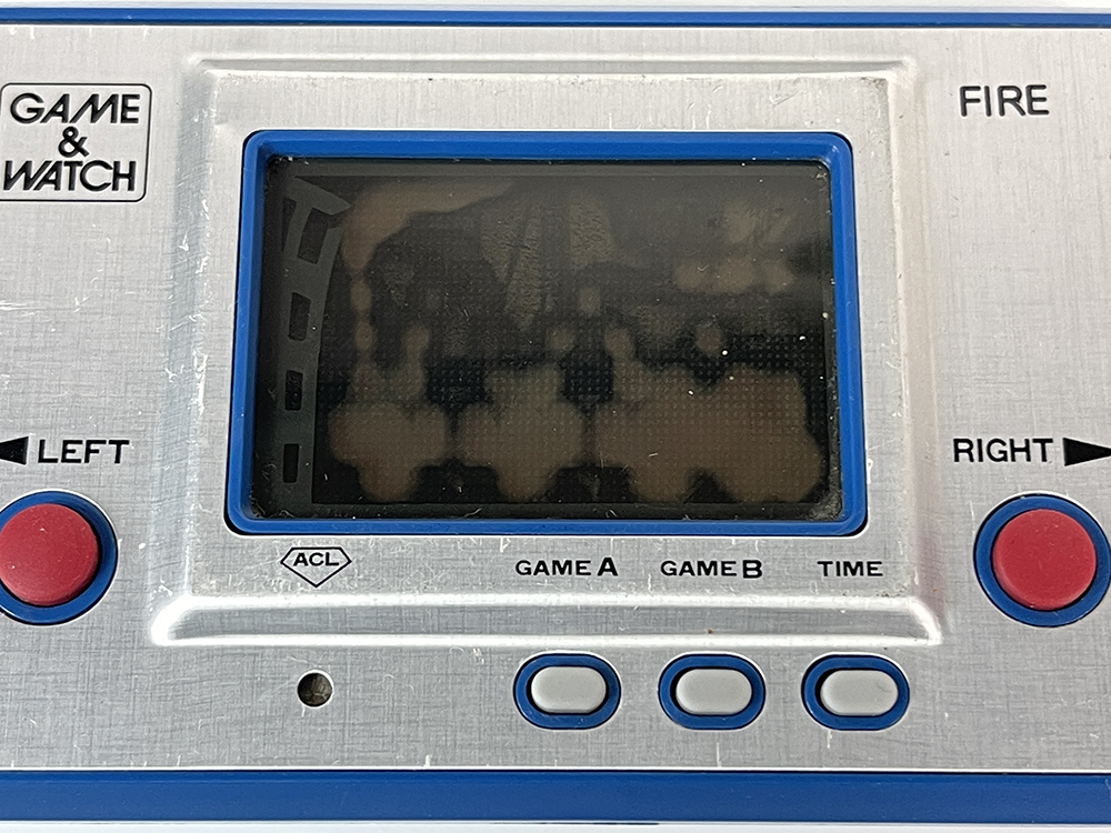 (For Parts) 1980 Nintendo Game and Watch FIRE