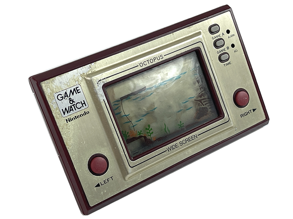 (For Parts) 1981 Nintendo Game and Watch OCTOPUS OC-22