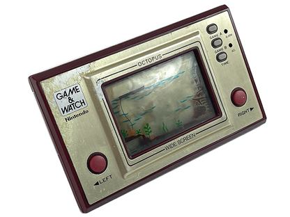 (FOR PARTS) 1981 Nintendo Game and Watch OCTOPUS OC-22