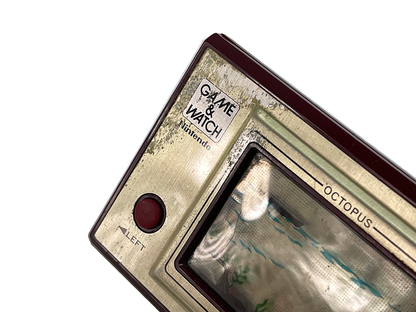 (FOR PARTS) 1981 Nintendo Game and Watch OCTOPUS OC-22