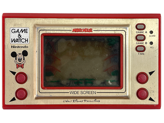 1981 Nintendo/ Disney Game and Watch Mickey Mouse MC-25