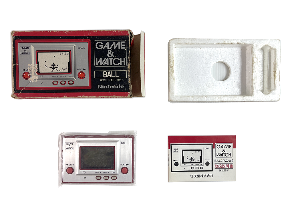 1980 Nintendo Game and Watch BALL AC-01 (Original Released)