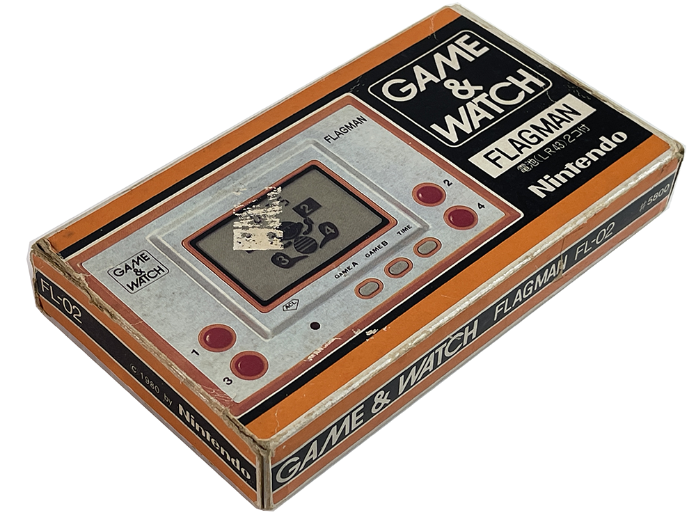 1980 Nintendo Game and Watch FLAGMAN FL-02 (Original Released)