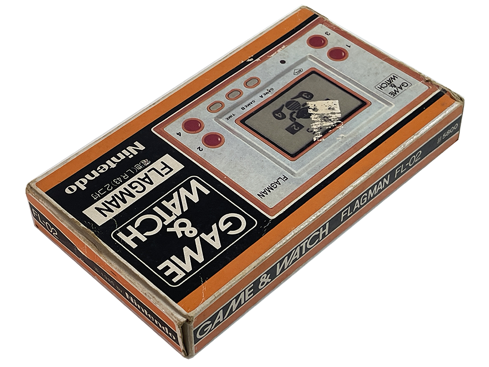 1980 Nintendo Game and Watch FLAGMAN FL-02 (Original Released)