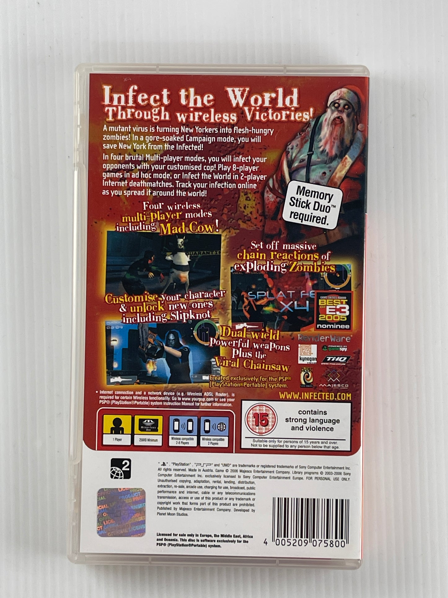 PSP INFECTED (EUR Ver)