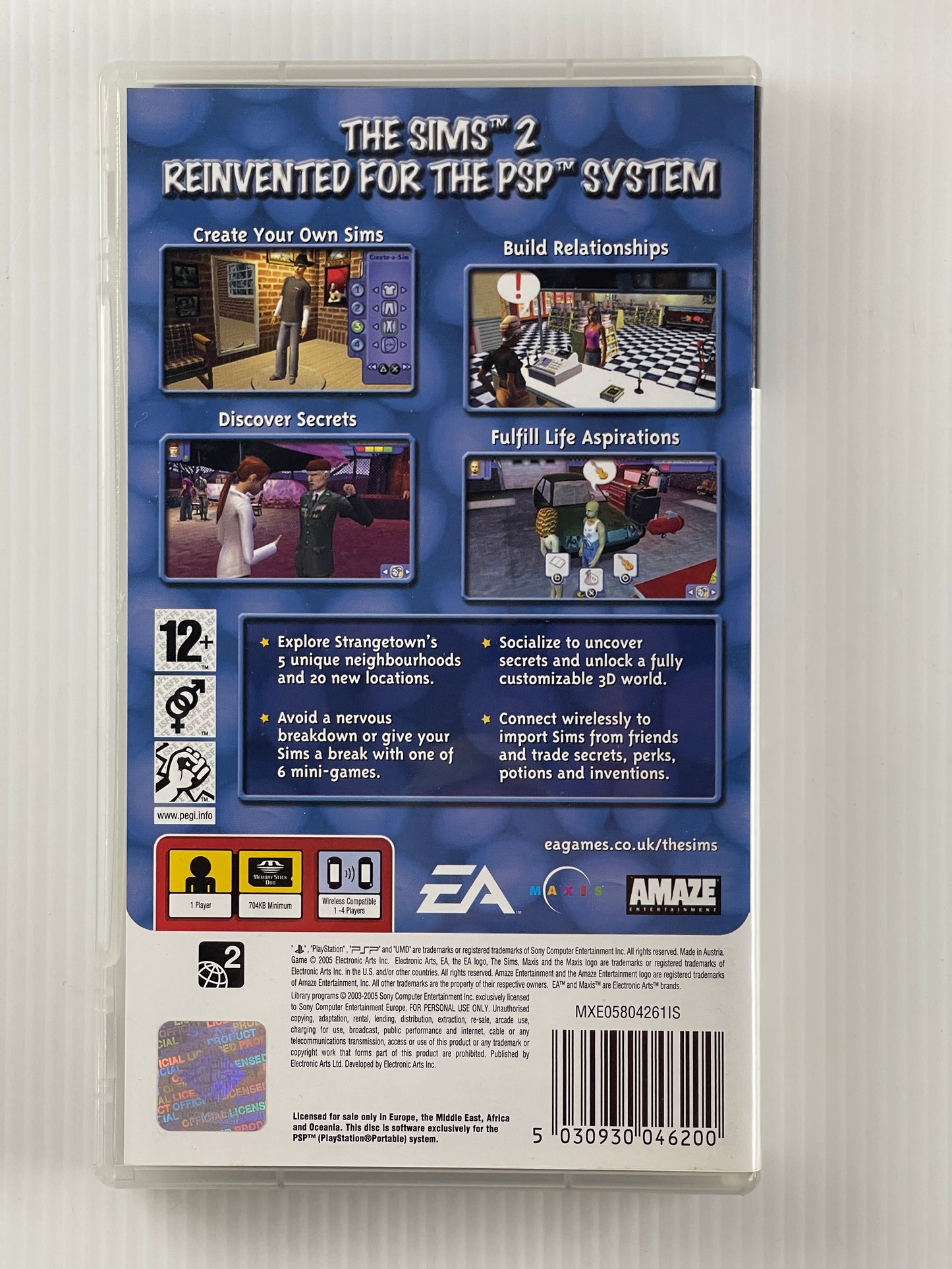 PSP THE SIMS 2 (EU Ver)