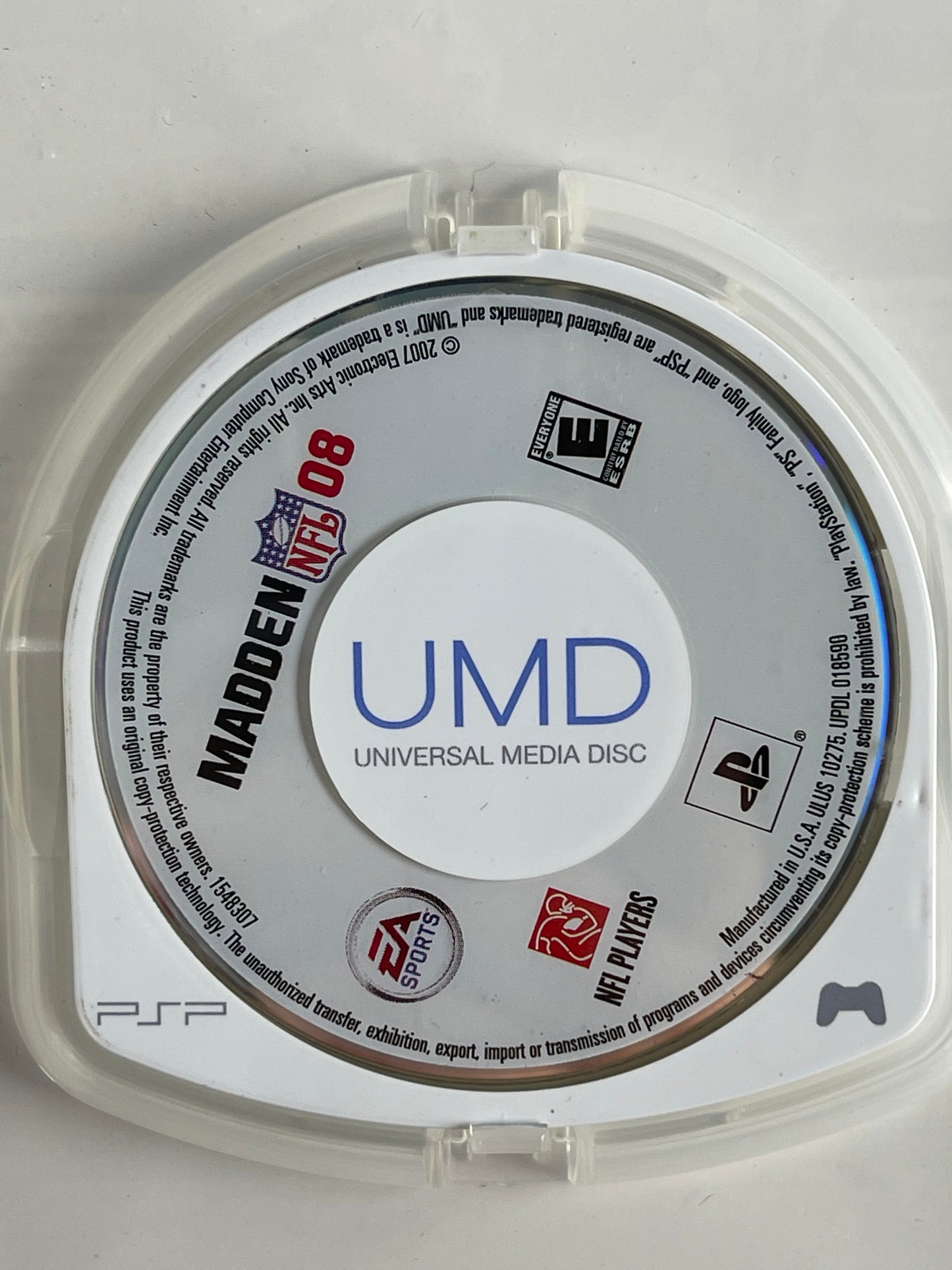 PSP Madden NFL 08 (US Ver)