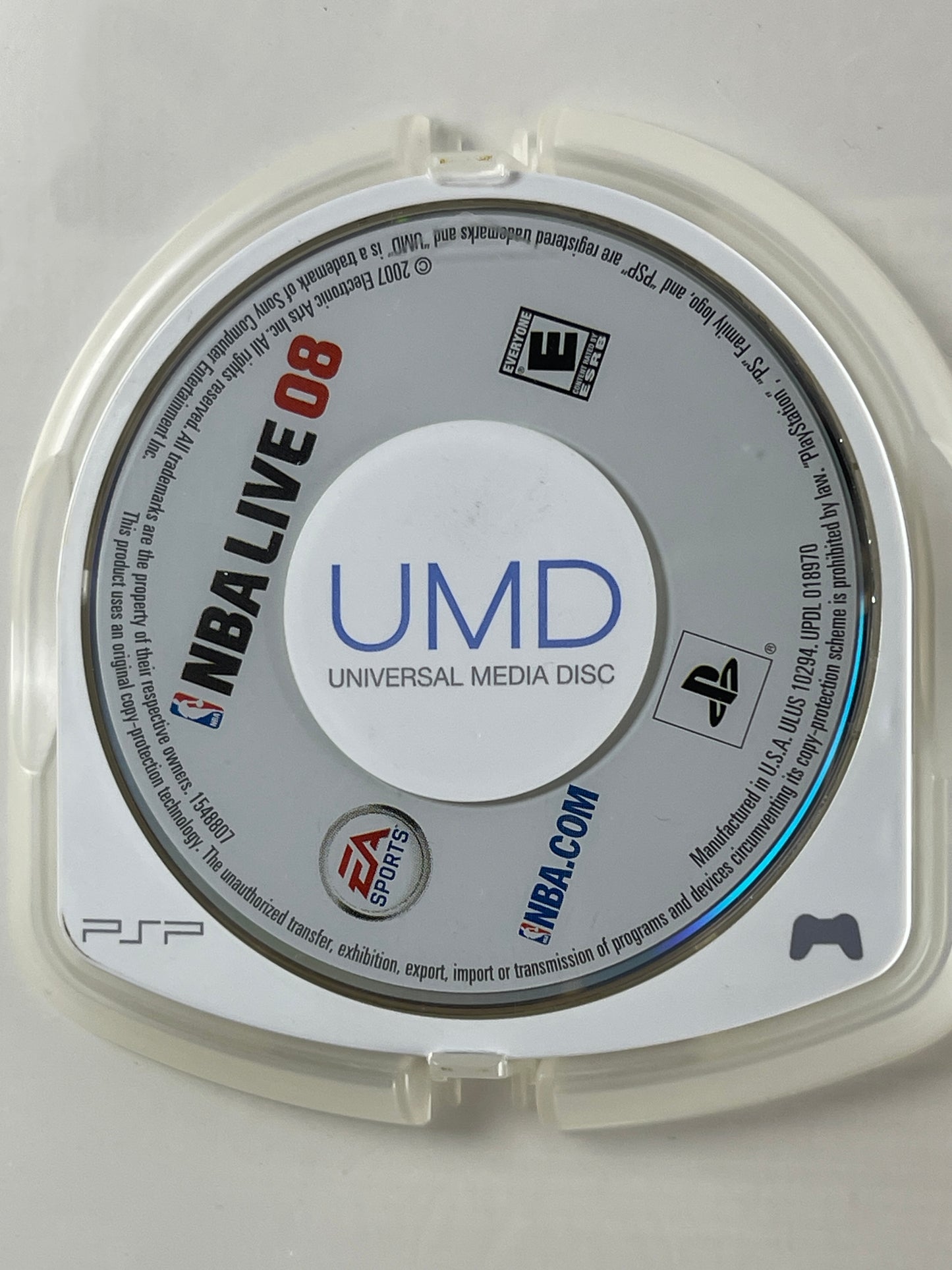 PSP NBA LIVE 08 (US Ver)