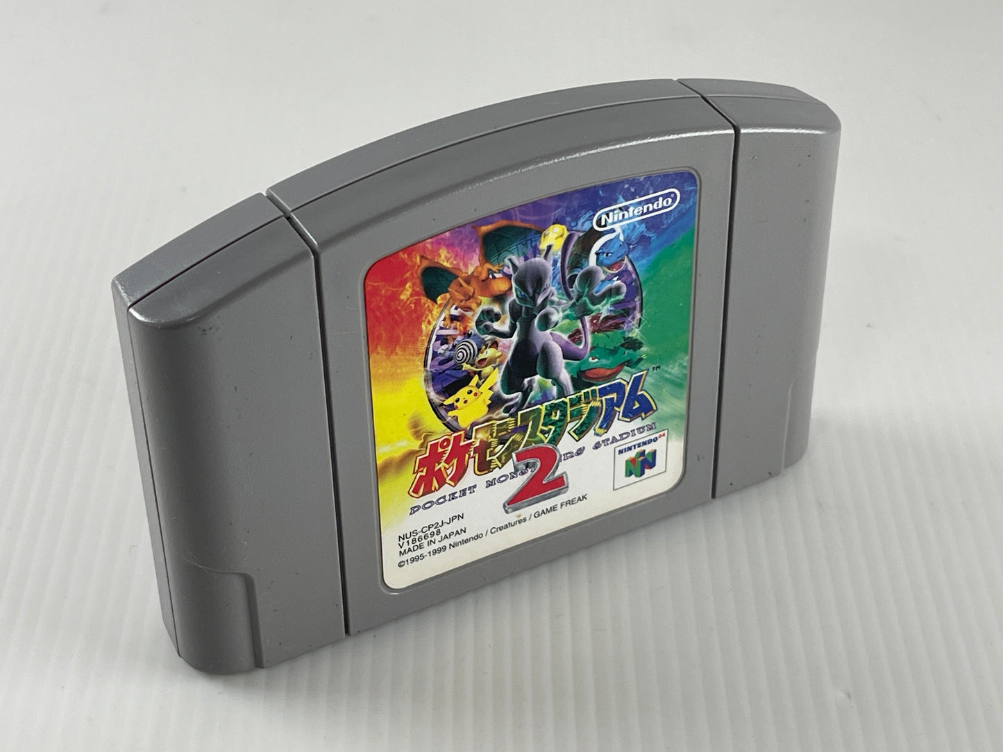 N64 Pocket Monsters Stadium 2 (JPN Ver, Loose Cartridge)