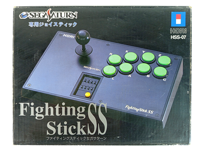 SEGA Saturn  HORI Fighting Stick SS (HSS-07, BOXED)