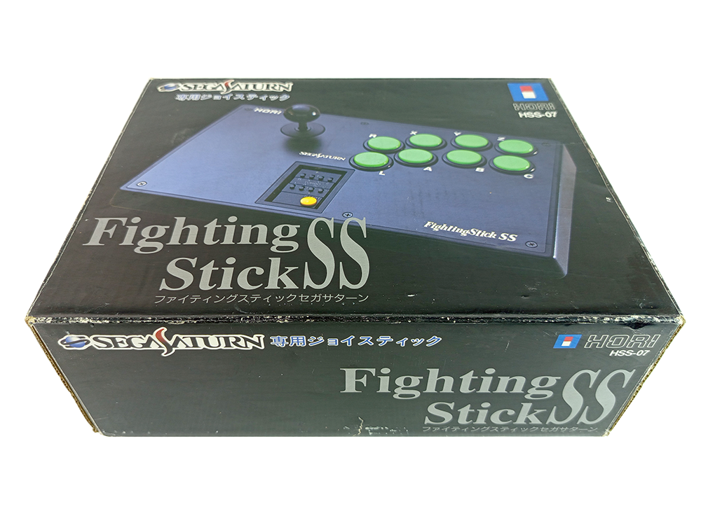 Sega SATURN HORI Fighting Stick SS W/ BOX HSS-07