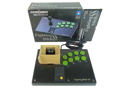 SEGA Saturn  HORI Fighting Stick SS (HSS-07, BOXED)