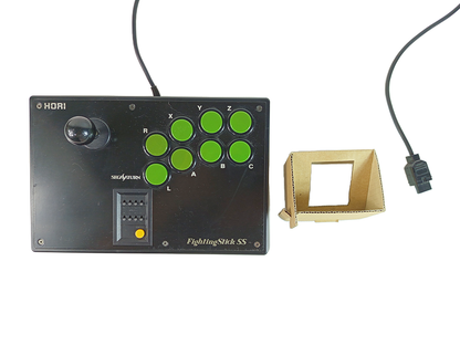 SEGA Saturn  HORI Fighting Stick SS (HSS-07, BOXED)