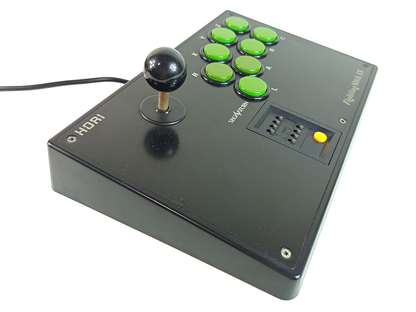 SEGA Saturn  HORI Fighting Stick SS (HSS-07, BOXED)