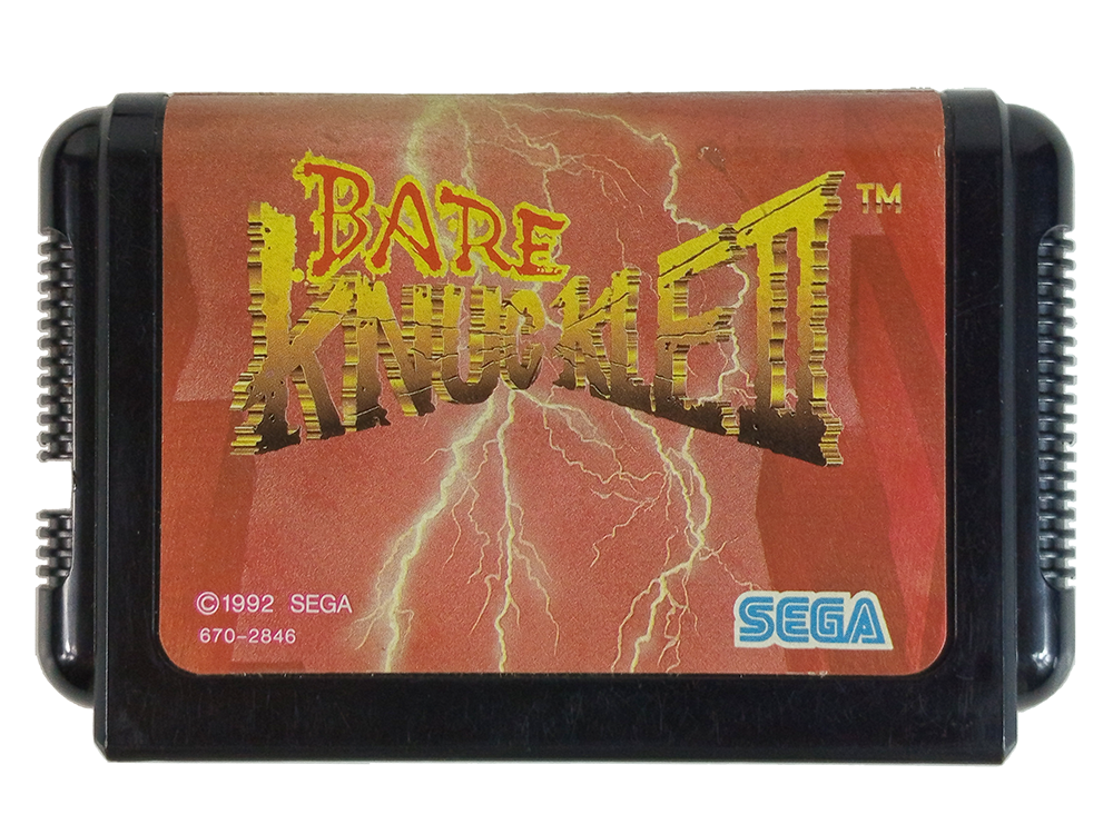 MD Bare Knuckle II (JPN VER)