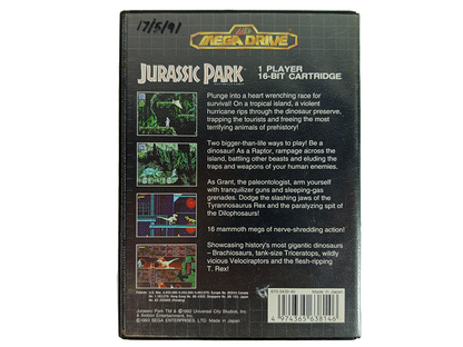 Sega MegaDrive Jurassic Park (PAL VER)