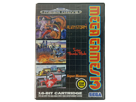 MD MEGA GAMES 1 (3 in 1, ASIAN VER)