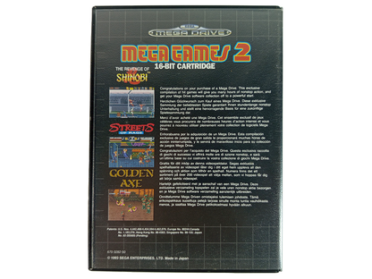 Sega MegaDrive MEGA GAMES 2 (3 in 1, ASIAN VER)