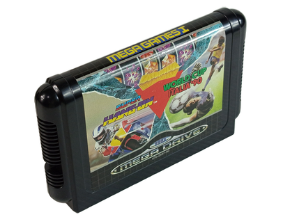 Sega MegaDrive MEGA GAMES 3 (3 in 1, ASIAN VER)