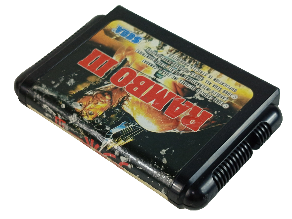 MD Rambo III (JPN VER, Loose Cartridge)