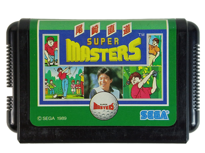 Sega MegaDrive Ozaki Naomichi Super Masters (JPN VER, Loose Cartridge)