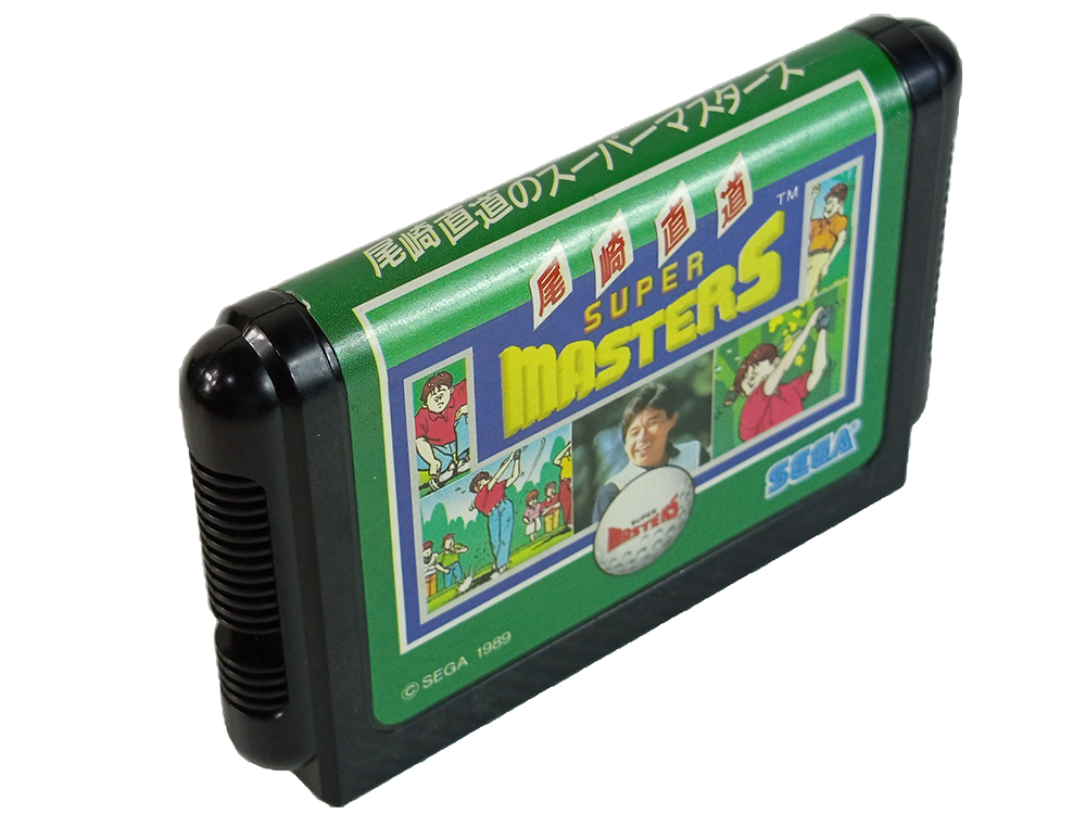 MD Ozaki Naomichi Super Masters (JPN VER, Loose Cartridge)