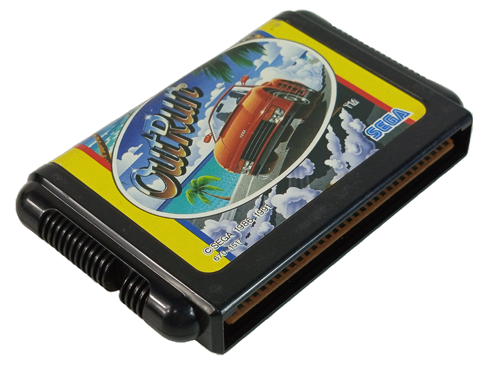 MD OUTRUN (JPN VER, Loose Cartridge)