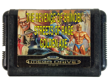 Sega MegaDrive Mega Games 2 (3 in 1) (JPN VER, Loose Cartridge)