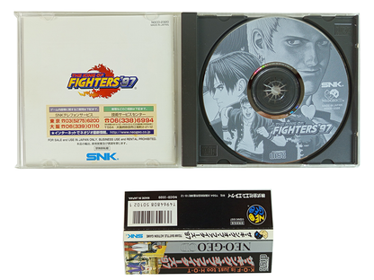 NEO-CD The King of Fighters 97 W/ Spine card (JPN Ver)