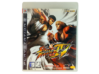PS3 Street Fighter IV (KOR VER)